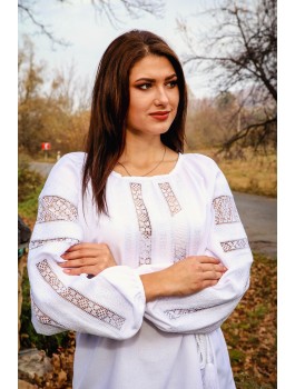  Жіноча вишиванка «Біла лілія», арт. 56562243
