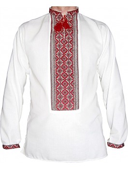 Чоловіча вишиванка «Полум’яний цвіт» арт. 5656573